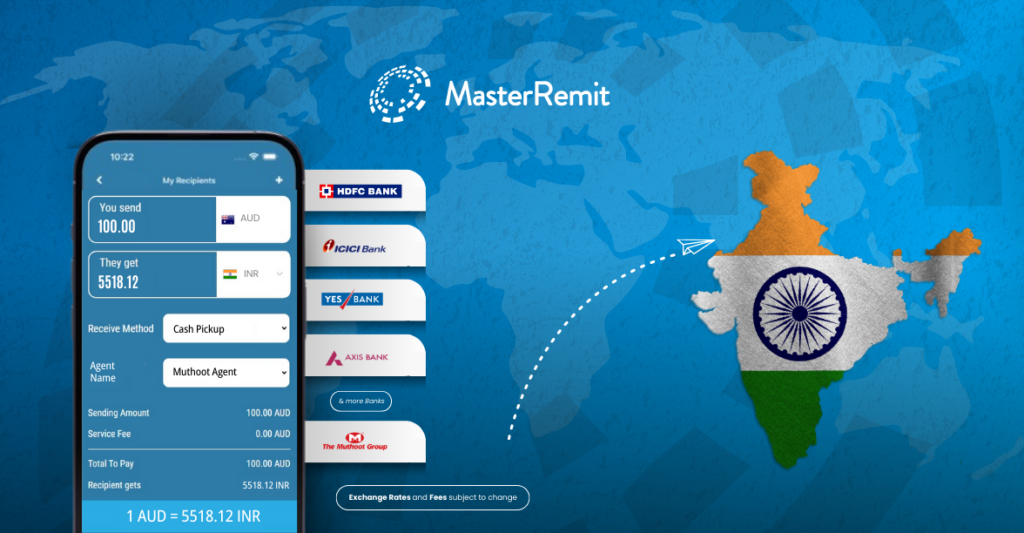 MasterRemit Send Money to India